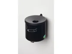 wandasbak,HxØ 100x90mm,romp staal,romp RAL9005