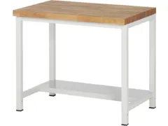 werkbank,HxBxD 840-1040x1000x900mm,beukblad,draagverm. 1250kg