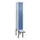 Z-garderobekast,HxBxD 2120x300x815mm,2vak,vak B 300mm,cil.-slot