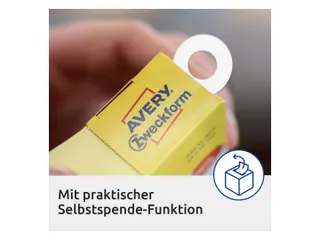 Versterkingsringen Avery Zweckform 3508 13mm 500 stuks Wit - 2