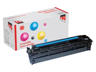 Tonercartridge Quantore alternatief tbv HP CE321A 128A blauw - 1