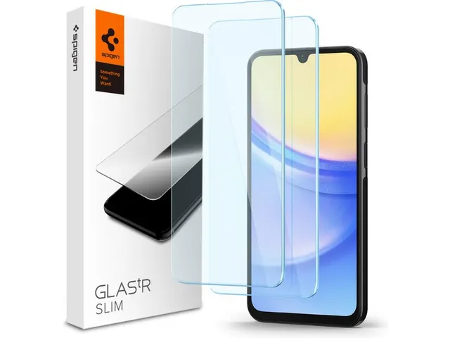 Spigen AGL07447 Schermbescherming Galaxy A25 5g/A15/A15 5g Glas.tR Sli