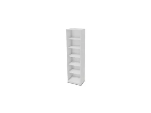 kantoorstelling,HxBxD 2225x600x445mm,Bl-wit