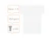 Planbord T-kaart Nobo nr 1.5 36mm wit