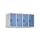 opzetkast,v. locker,4vak.,vak B 250mm,HxBxD 500x1000x500mm,vleugeldeur