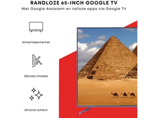 65UA3400X Tornado 65'' (165,1cm) 4K Ultra HD Smart TV Wifi Zwart - 9