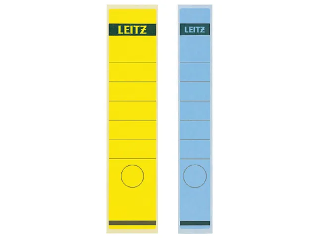 Rugetiket Leitz 39X285Mm Zelfklevend Smal/lang Wit
