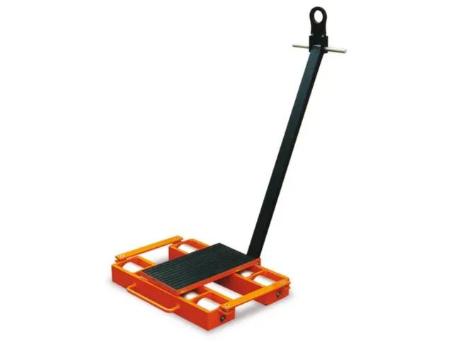 Onderwagen 12t Steunplaat Lxb 400x220mm 8 Stalen Wielen Zwenkbaar