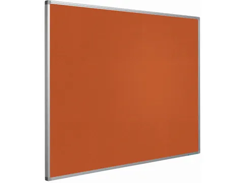Prikbord Bulletin Oranje 120x180cm Softline Profiel 16mm