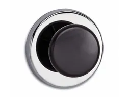 Grote krachtige magneetknop jashaak 51mm Lichtzilver