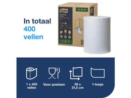 Werkdoek Tork Premium Combirol 510 Blauw 510237