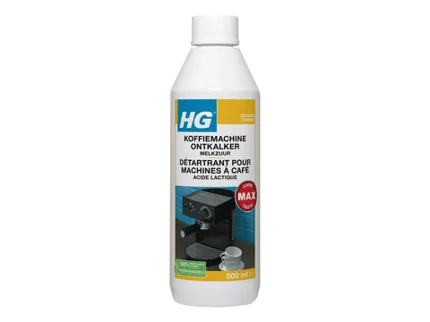 Ontkalker HG voor koffiemachine melkzuur 500ml