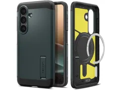 Spigen Tough Armor Samsung Galaxy S26 Hoesje MagSafe Back Cover Groen