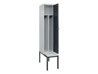 locker voor scheiding van kleding,HxBxD 2120x400x815mm,1vak - 2