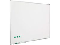 Smit Visual whiteboard 90x180cm softline 8mm alu-profiel emaille