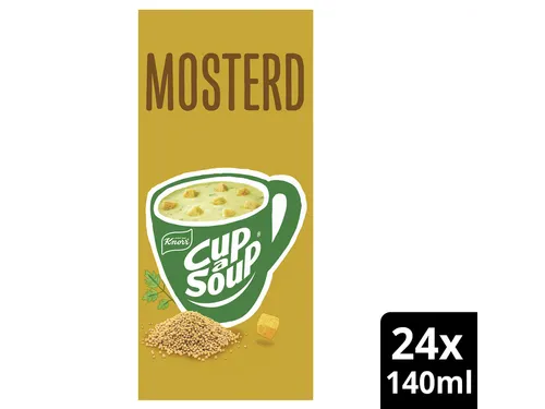 Cup-a-Soup Knorr mosterd 24x140ml