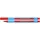 Balpen Slider Edge medium punt, rood