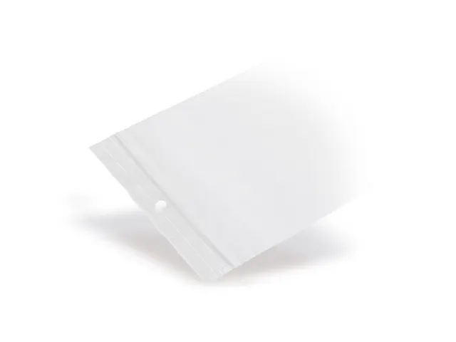 Sachet plastique zip transparent 230x320mm 1000 pièces