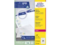 Etiket Avery L7159-100 63.5x33.9mm wit 2400stuks