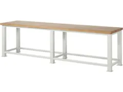 Zwaarlastwerkbank H X B X D 850x 3000x 900mm Beukenhouten Werkblad