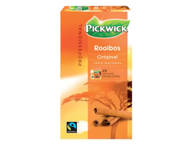 Thee Pickwick Fair Trade rooibos 25x1.5gr