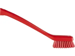 Vikan Hygiene smalle borstel Rood lange steel