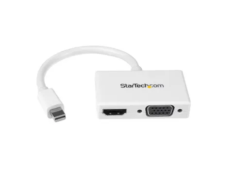 A/v-reisadapter Wit 2-in-1 Mini Displayport Hdmi-of-vga-converter
