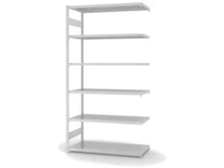 magazijnstelling,aanbouwveld,HxBxD 2500x1310x635mm,vakl. 190kg - 2