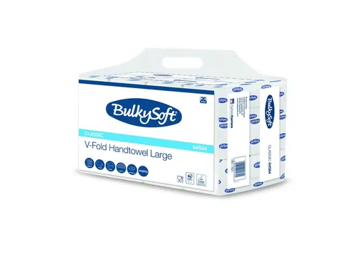 Handdoek BulkySoft Classic 2-laags 12x250 vel 84584