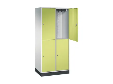 grootvolume garderobekast,RAL 7035/RDS1108060,HxBxD 1950x820x500mm