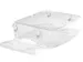 Support Q-RISER 140 pour moniteur Transparent