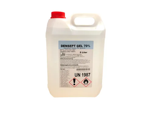 AlcoholGel 70% 5 liter can Densept