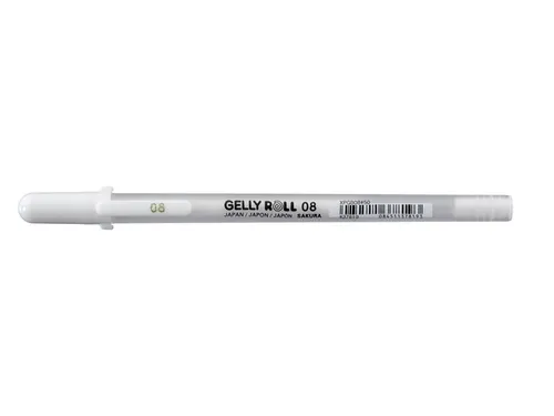 Gelschrijver Sakura Gelly Roll Classic 08 wit