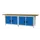 werkbank,HxBxD 860x2800x750mm,onderstel RAL9005,fronten RAL7035