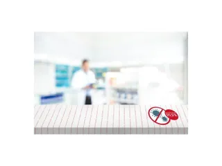 Antimicrobiële etiketten afneembaar transparant 450x320mm - 5