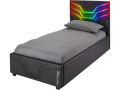 Xrocker Cosmos Rgb Gaming 1-persoonsbed 2023046 90x190cm zwart