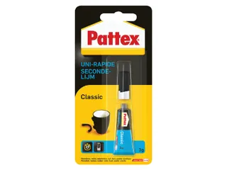 Secondelijm Pattex Classic tube 3gram op blister - 1