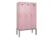 locker voor scheiding van kleding,HxBxD 2120x1200x500mm,3vak