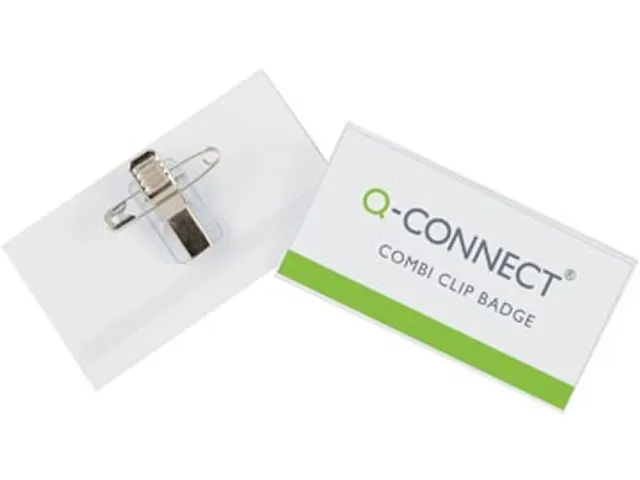Badge Met Combiklem 40x75mm Doos 50 Stuks