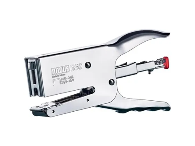 Pince agrafeuse Novus B 39 Chromé