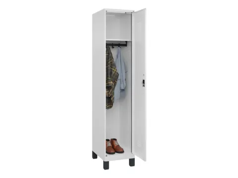 locker,HxBxD 1950x400x500mm,1vak,vak B 400mm,cil.-slot,voeten