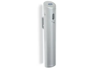 Wandasbak Aluminium H 590mm Zuilvorm Nieuwzilver - 1