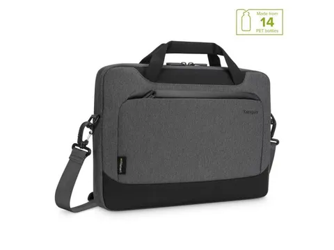 Laptoptas Cypress 15.6 inch Slimcase EcoSmart Grijs Gerecycled
