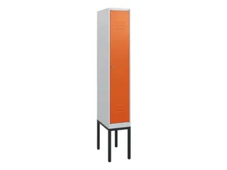 locker,HxBxD 1950x300x500mm,1vak,vak B 300mm,cil.-slot,voetonderstel - 1