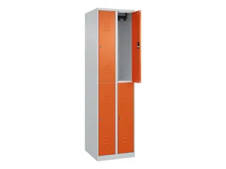 dubbeldekse locker,HxBxD 1850x500x500mm,2x2vak.,vak B 250mm - 2