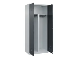 PBM-locker,HxBxD 1850x800x500mm,2vak,vak B 400mm,draaigrendel - 2