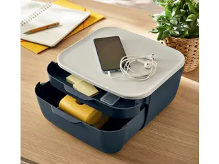 Ladenblok Leitz Cosy 2 laden grijs - 6
