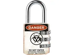 Hangslot Masterlock 3-cijfer combinatie 30mm danger motief