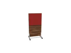 scheidingswand,HxB 1545x800mm,NP-tiepolo nut,BN4011-rood