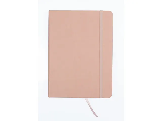 Carnet de croquis PU couverture rigide 80 feuilles A5 vieux rose